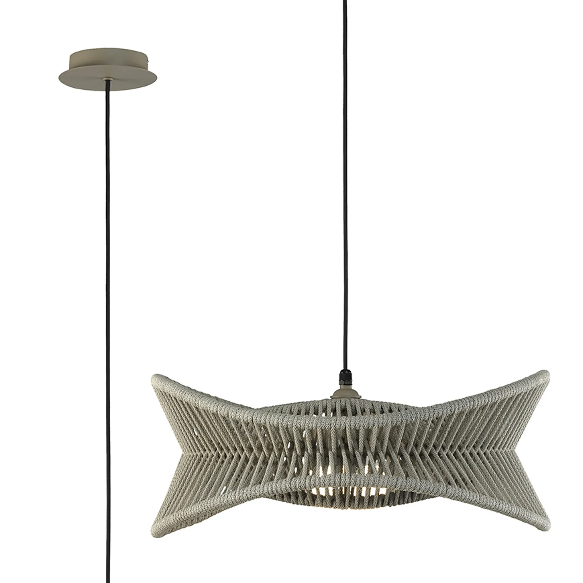 M7130  Polinesia 60cm Pendant 1 Light IP44